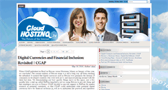 Desktop Screenshot of cloudhosting.tv