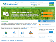 Tablet Screenshot of cloudhosting.nl
